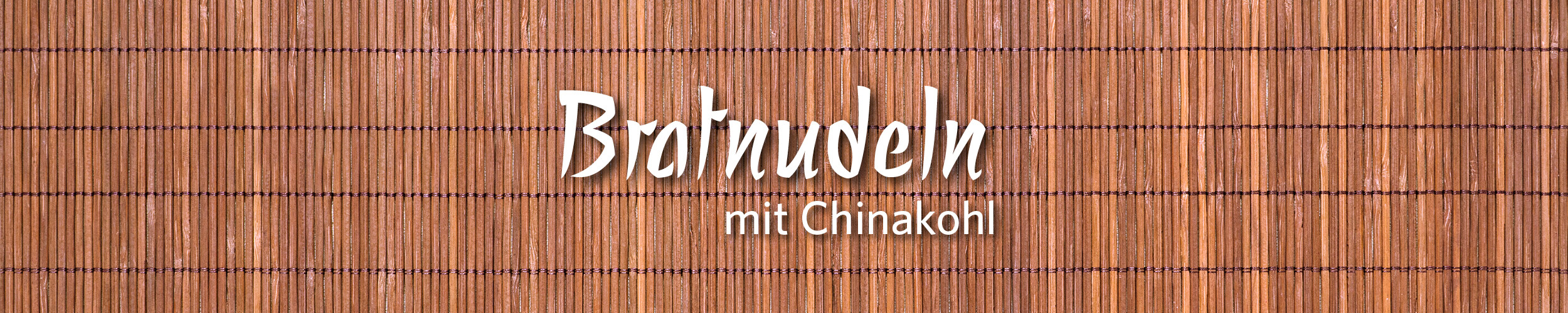 Asia Bratnudeln mit Chinakohl