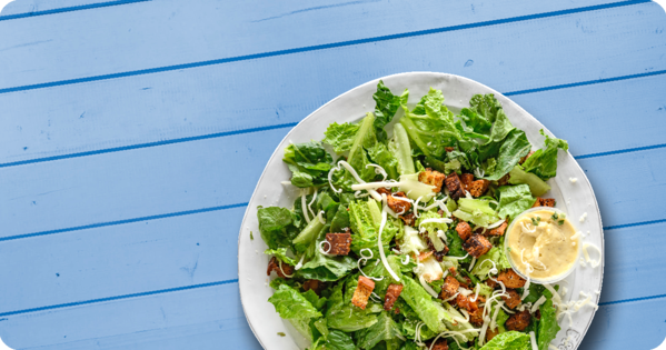 Abbildung von Teller Caesar-Salat