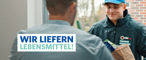 Haustürübergabe eines Pakets