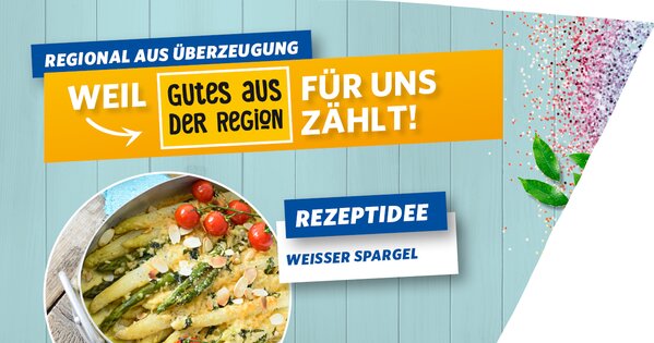 Gutes aus der Region Spargel
