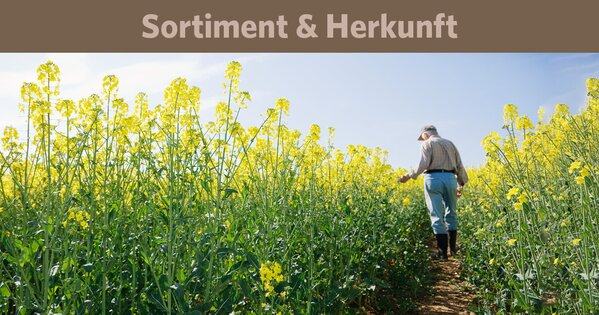 Sortiment und Herkunft Combi