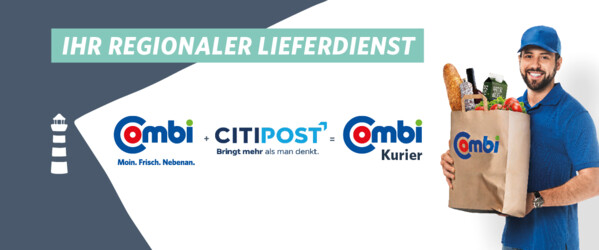 Citidienst Lebensmittel Kurier Header