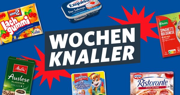 Teaser Wochenknaller Angebote und Produkten