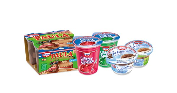 Paula Dessert, GoetterSpeise und Woelkchen Dessert