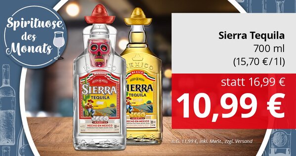 Sierra Tequila Angebot