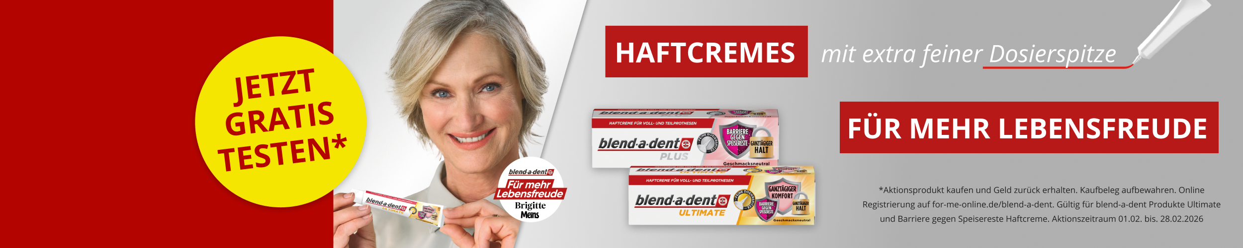 Blend-a-dent Aktion - Cashback